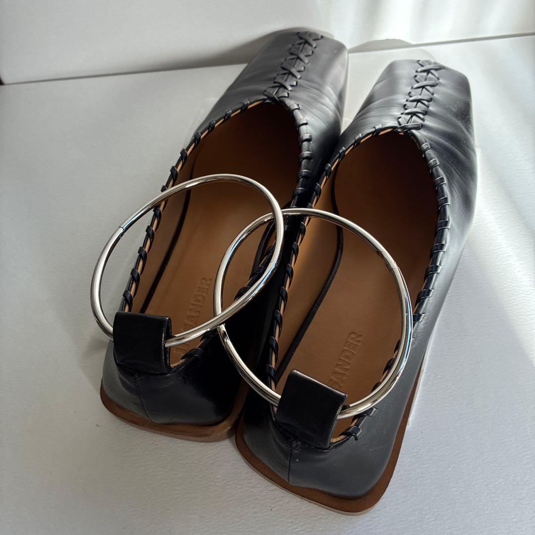 ジルサンダー　バレーシューズ　フラットシューズ