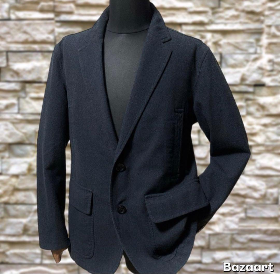 バーバリー　ダークネイビー テーラードジャケット