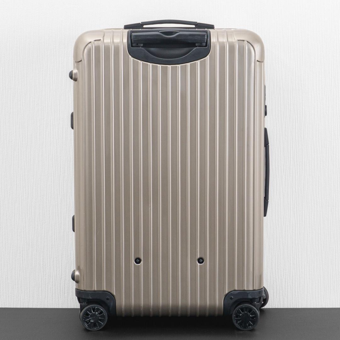 美品 日本限定 リモワ サルサ 82L 4輪 TSAロック サンドゴールド