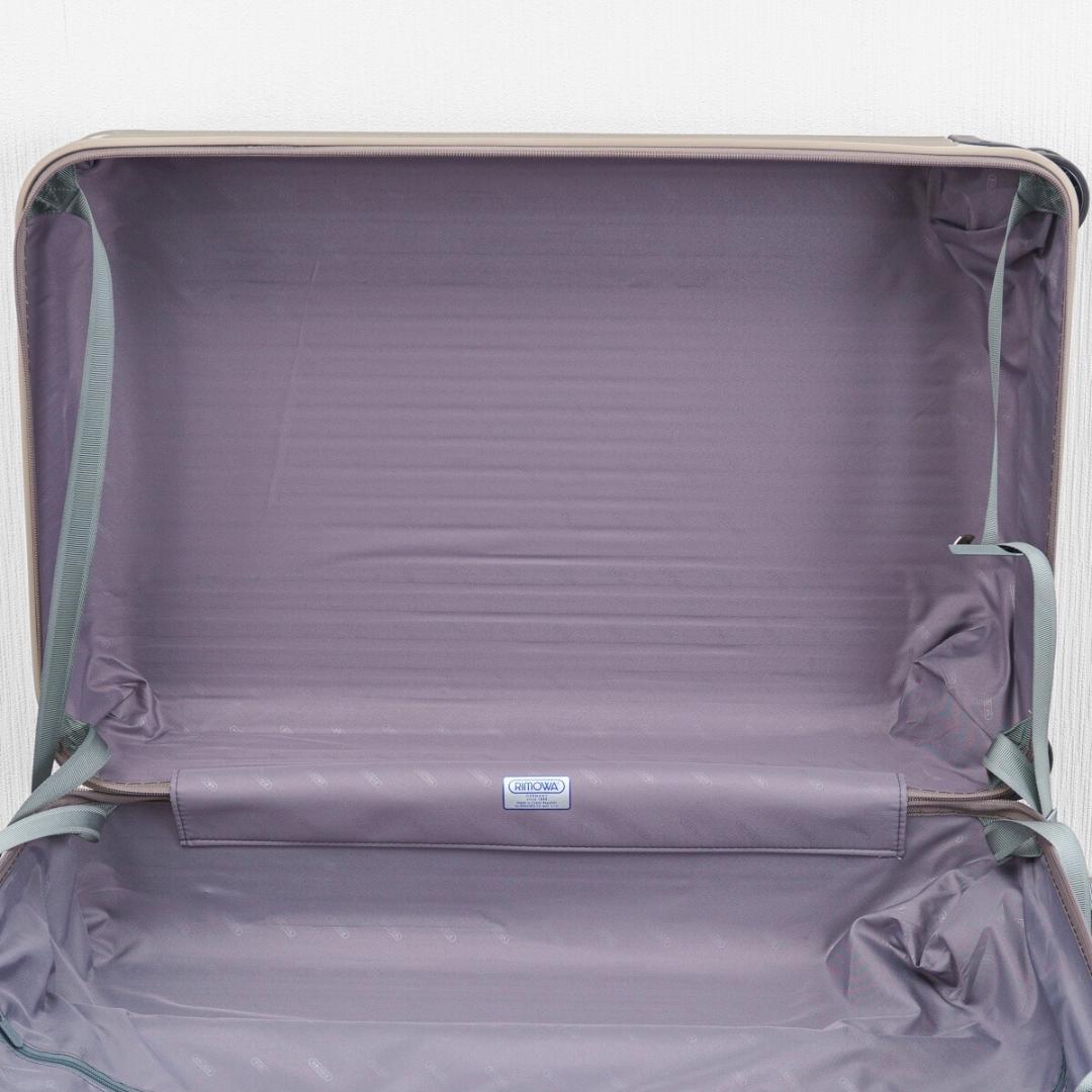 美品 日本限定 リモワ サルサ 82L 4輪 TSAロック サンドゴールド