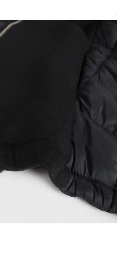 キルティング ベスト ブラック ヤマダヤ値下げ