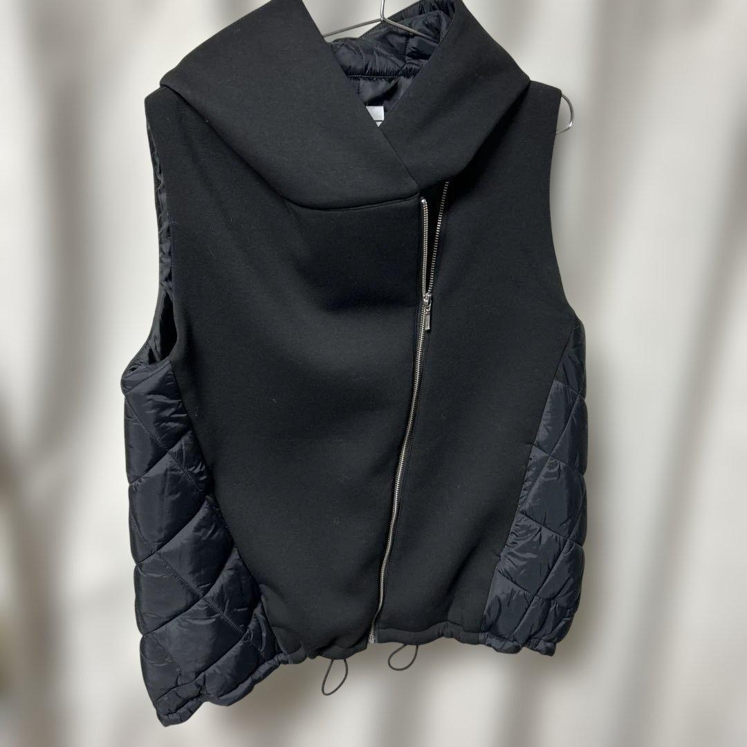 キルティング ベスト ブラック ヤマダヤ値下げ