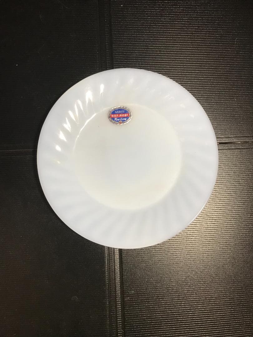 ファイヤーキング　スワールアズライト　 デイナーセット（ラベル付ＧＬＡＳＳ刻印）