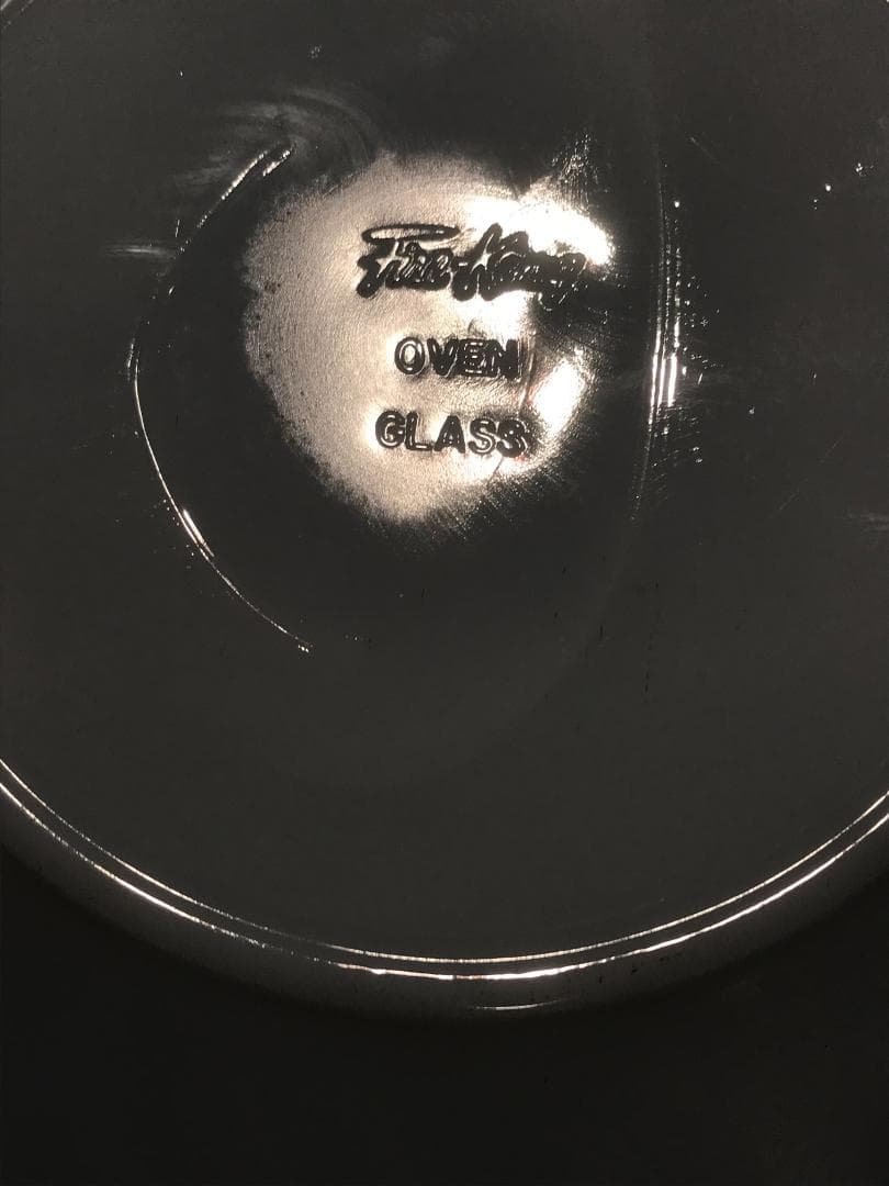 ファイヤーキング　スワールアズライト　 デイナーセット（ラベル付ＧＬＡＳＳ刻印）