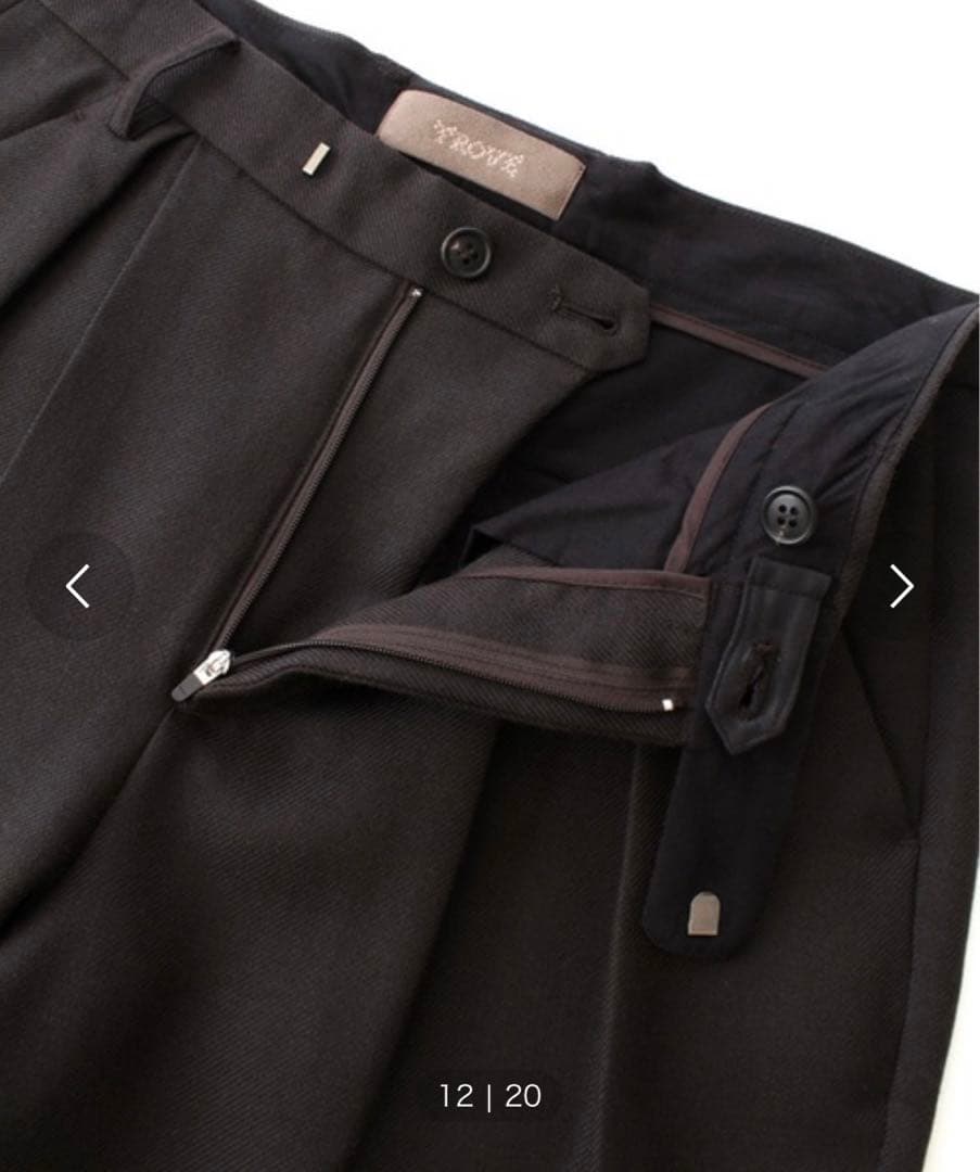 【TROVE】pino wide trousers