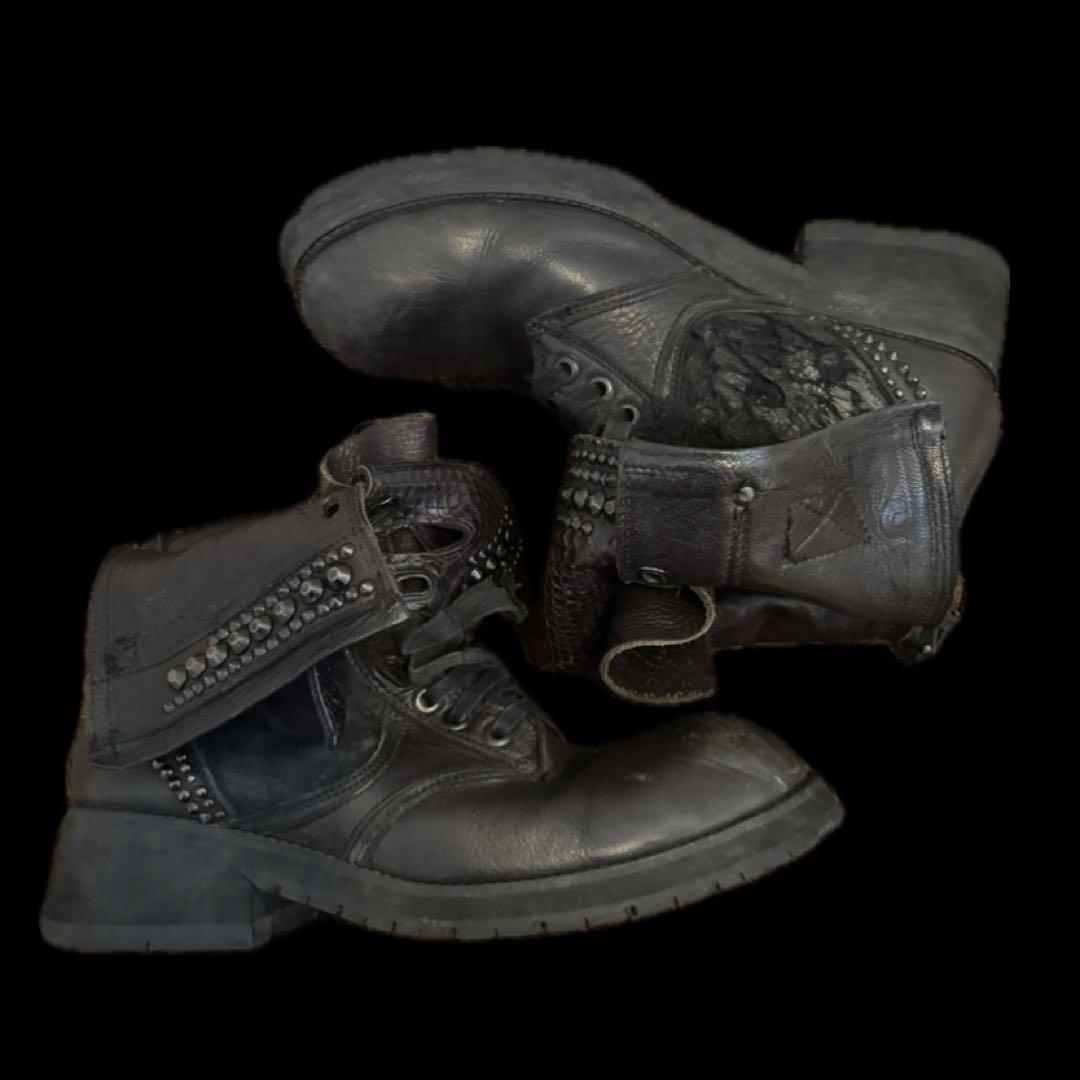 KMRii archive 2way boots ケムリ ブーツ