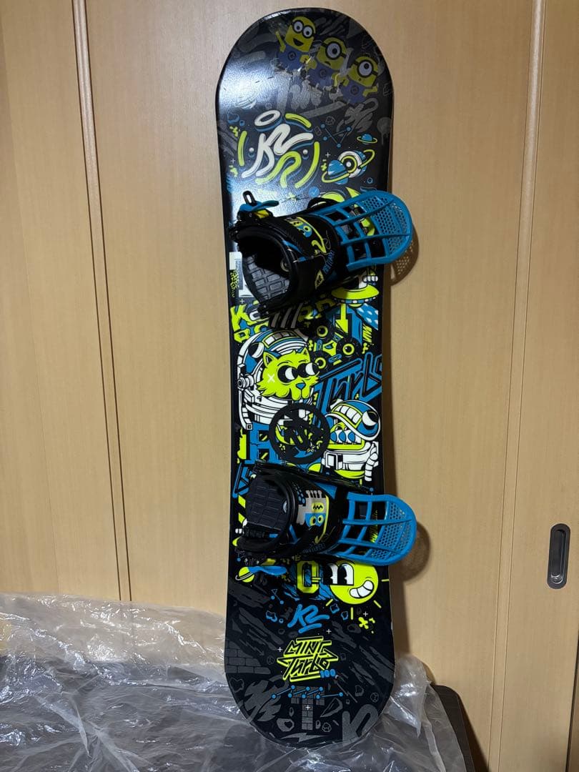 K2 スノーボード100cmセット ブーツ ヘルメット付き