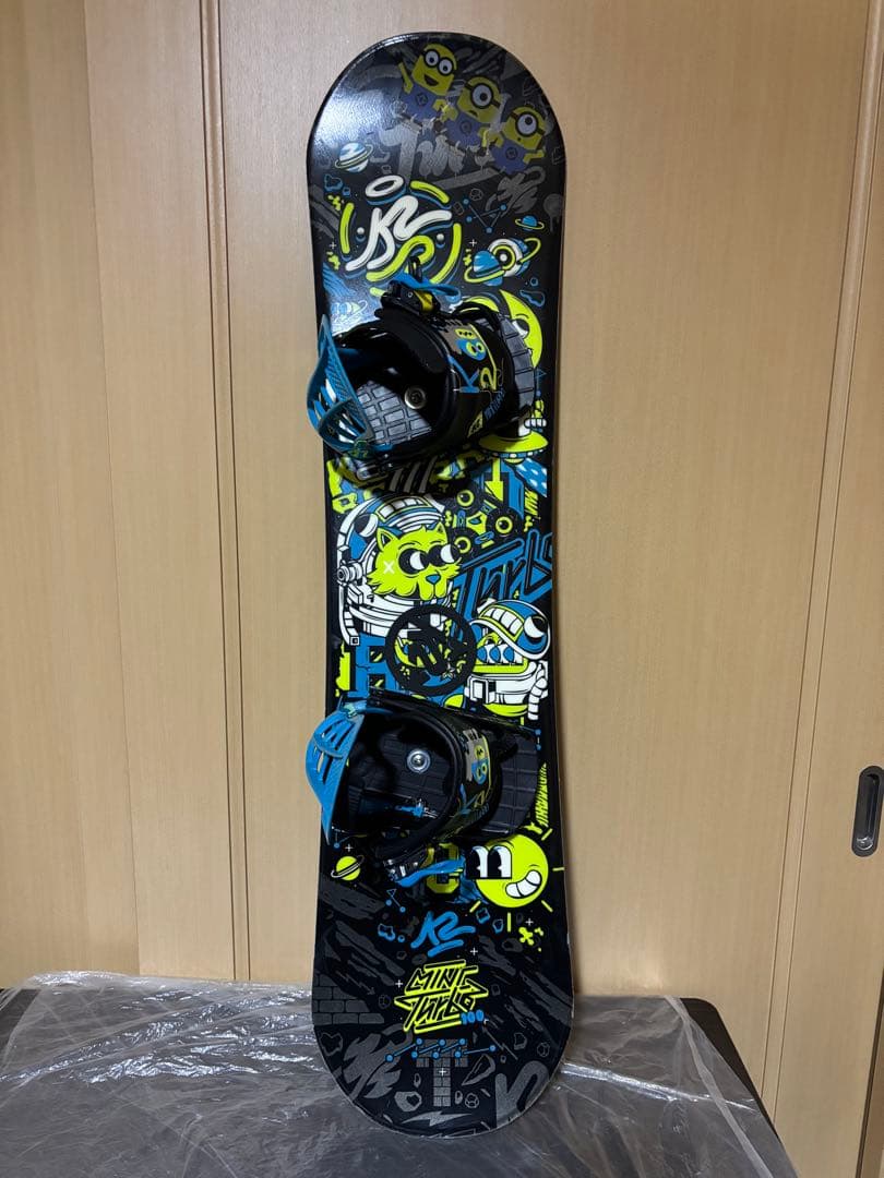 K2 スノーボード100cmセット ブーツ ヘルメット付き