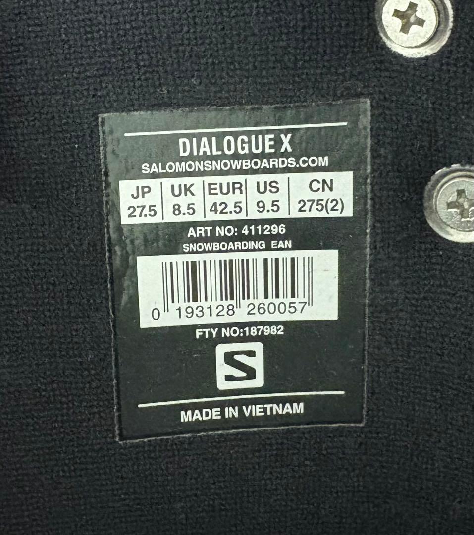 【未使用級⭐︎】サロモン DIALOGUE X 27.5cm