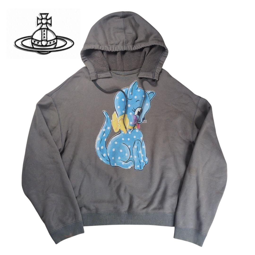 【希少】ヴィヴィアン ウエストウッド オーブ刺繍 オーバーサイズ パーカー