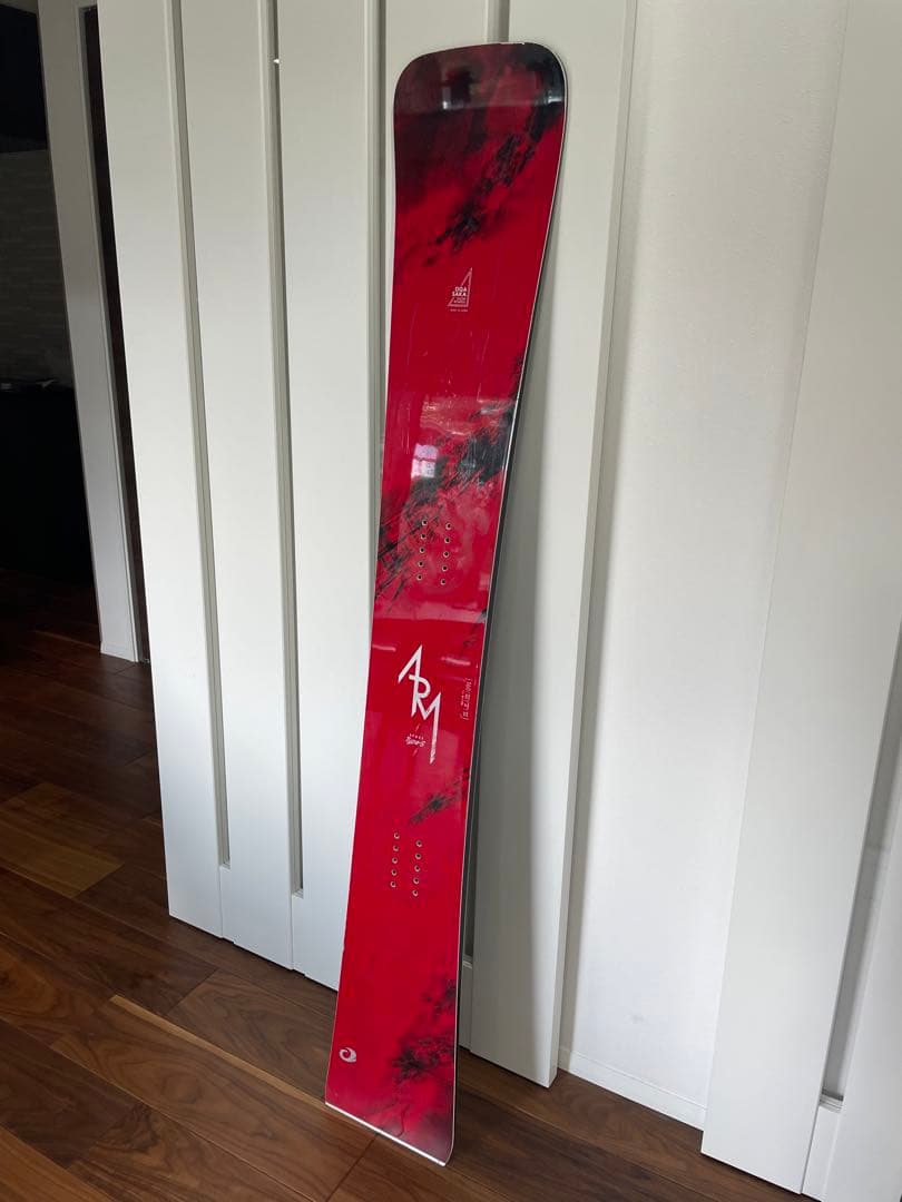 OGASAKA ARM Type-S スノーボード 160cm レッド/ブラック