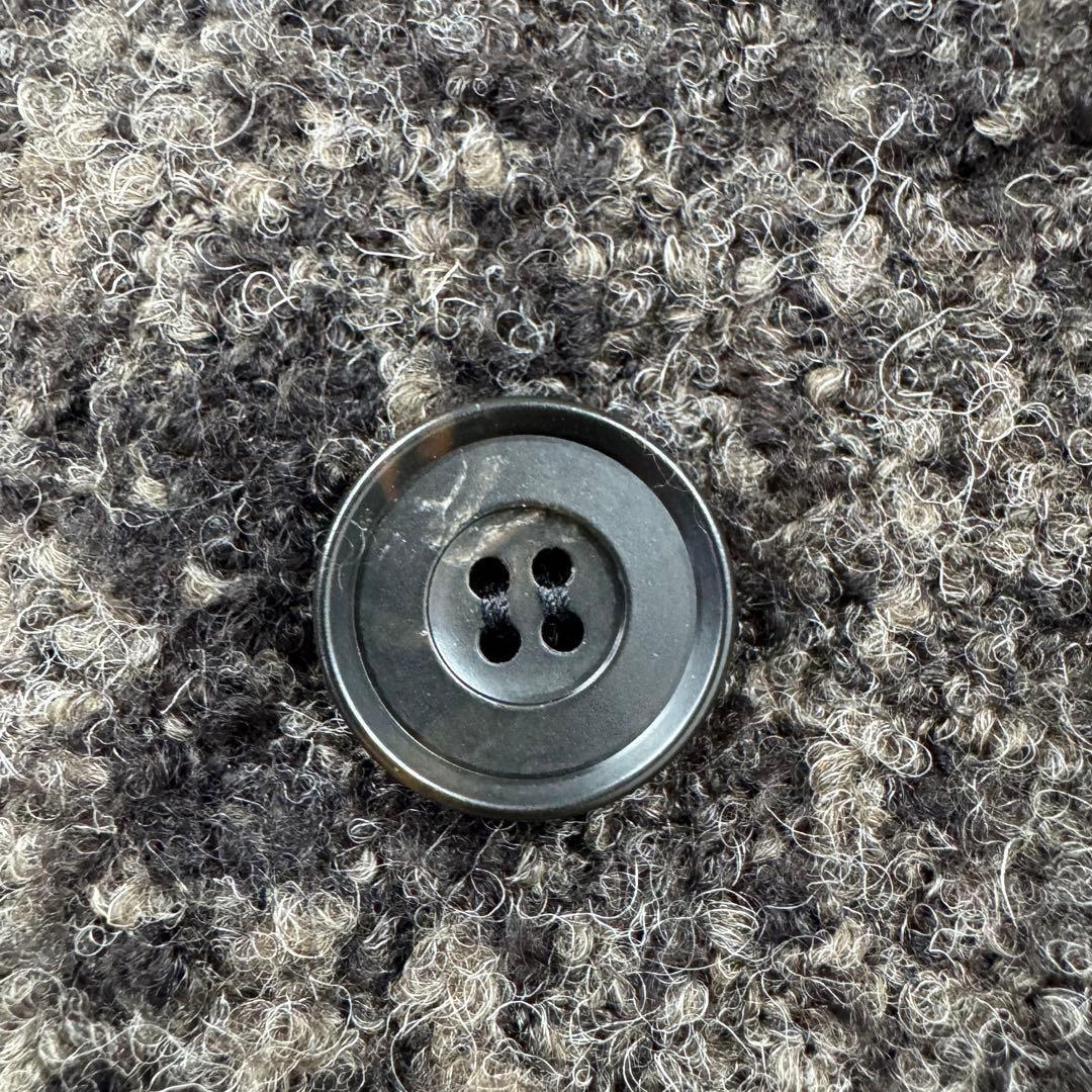 ジャーナルスタンダード BALLIツイードビッグカラーミドルコート ダブル