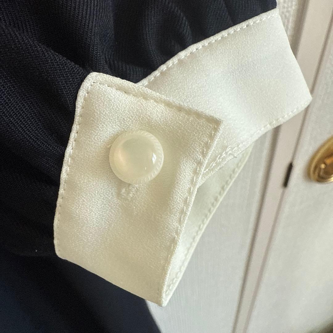 極美品ポンポネット　ワンピース / LL 165 卒業式　入学式