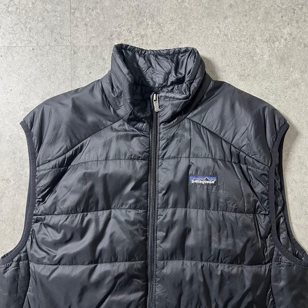 00s patagonia マイクロパフ ベスト プリマロフト 黒 M