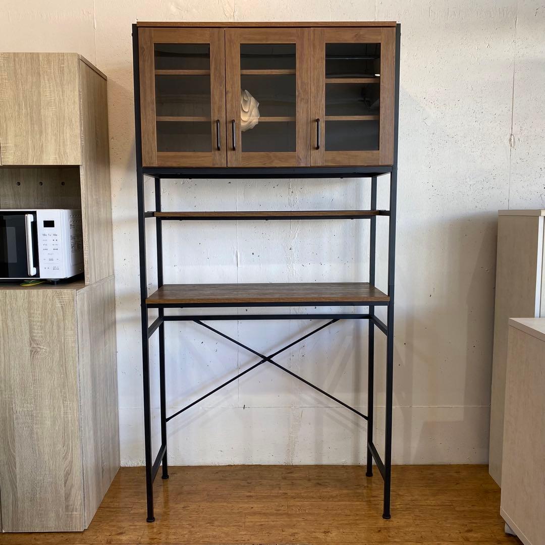 値下げしました‼️食器棚 スチール