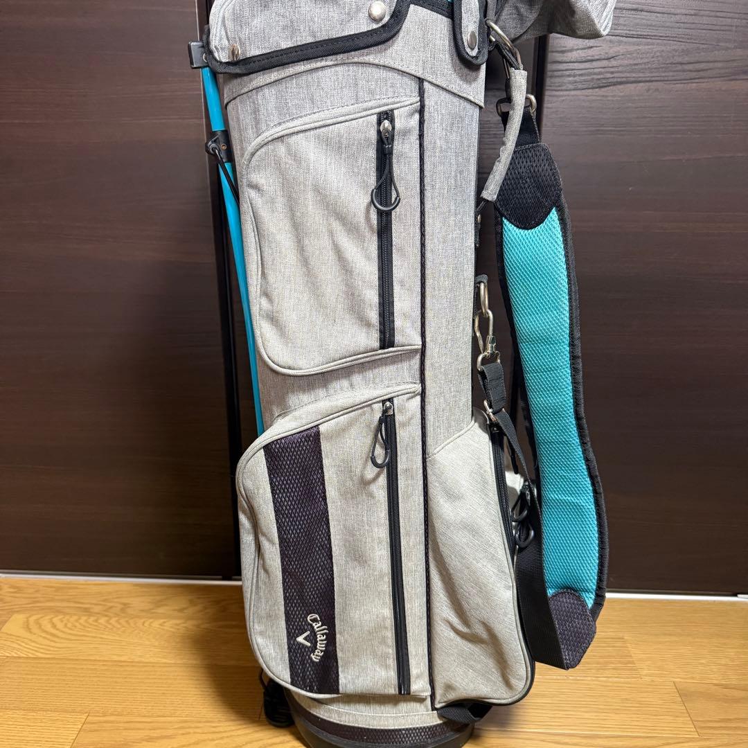 Callaway スタンド式キャディバッグ ゴルフバッグ グレー
