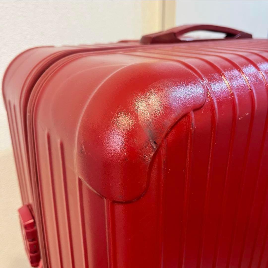 【最大容量】【104L】【4輪】リモワ サルサ マットレッド キャリーケース