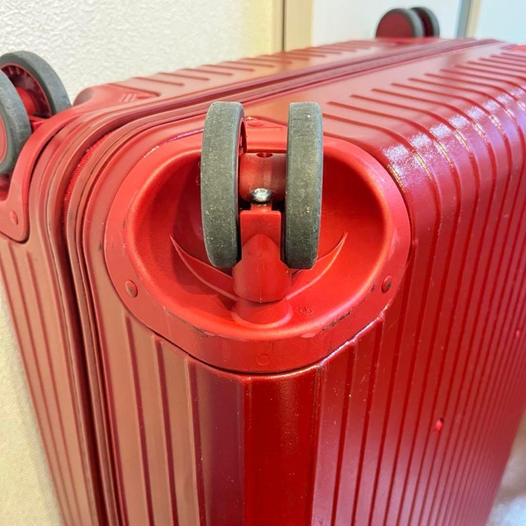 【最大容量】【104L】【4輪】リモワ サルサ マットレッド キャリーケース