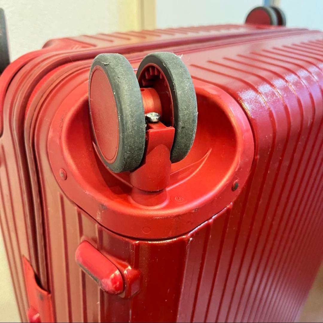 【最大容量】【104L】【4輪】リモワ サルサ マットレッド キャリーケース