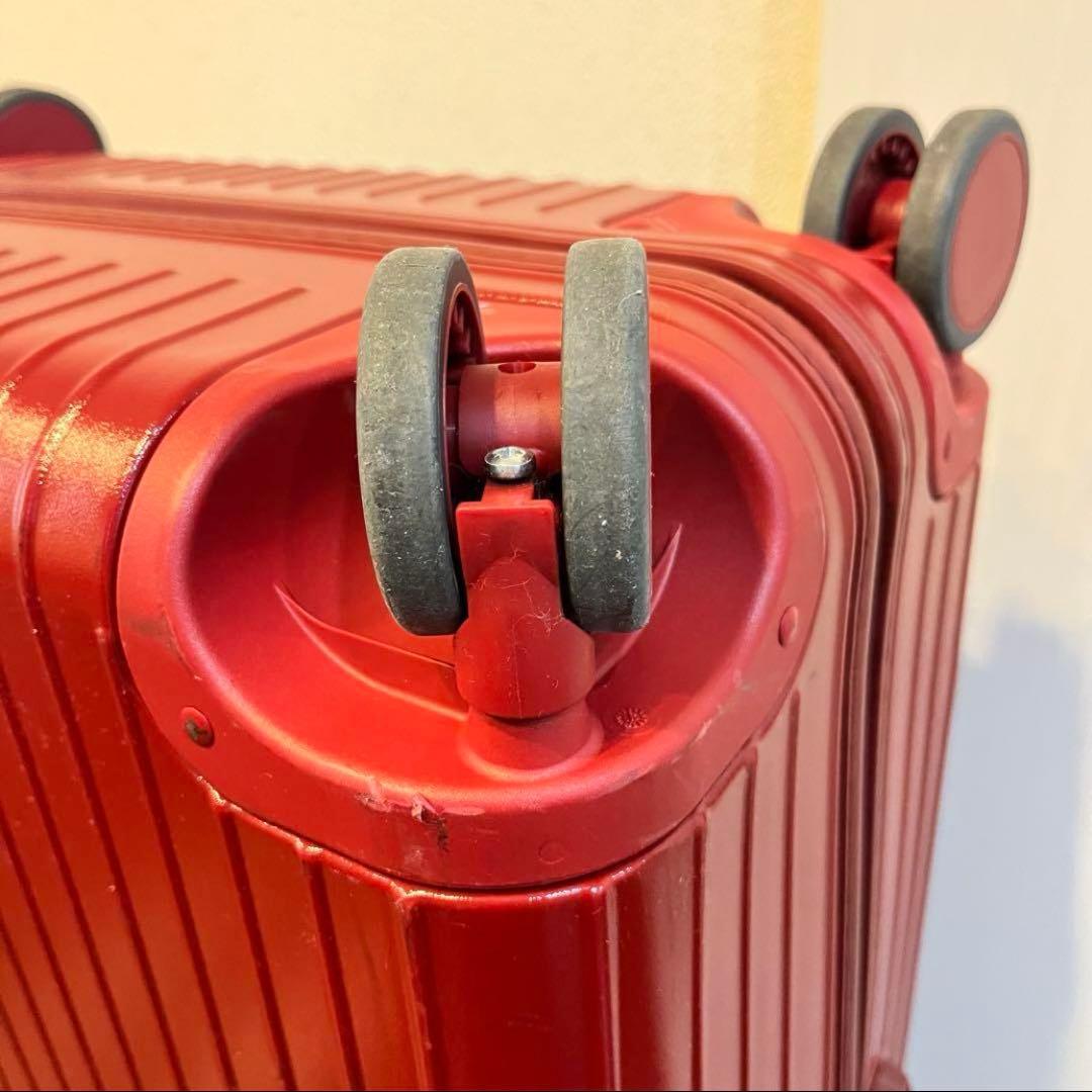 【最大容量】【104L】【4輪】リモワ サルサ マットレッド キャリーケース