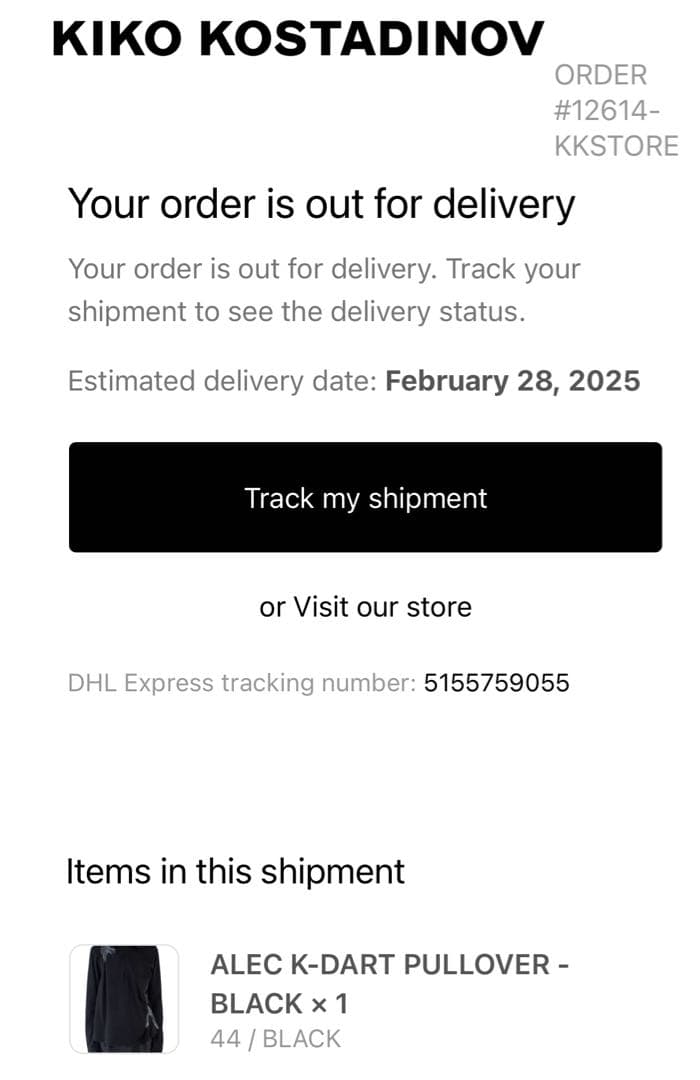 トップス KIKO KOSTADINOV ALEC K-DART PULLOVER