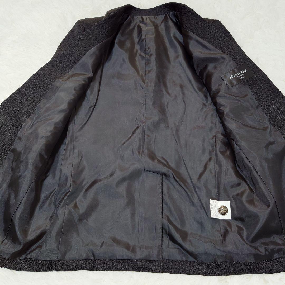 美品　ミッシェル・アルフレッド フォーマル スーツ 6点セット 150 ブラック