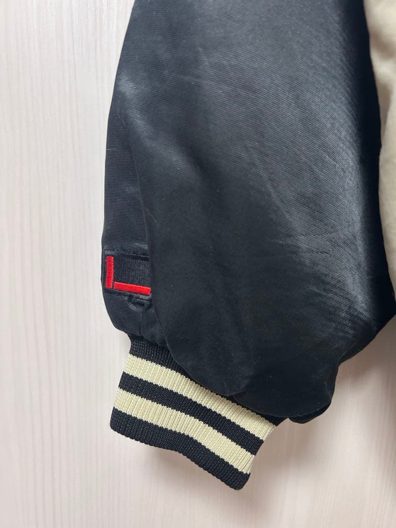 90s FUBU スタジャン　ゴールデンサイズ