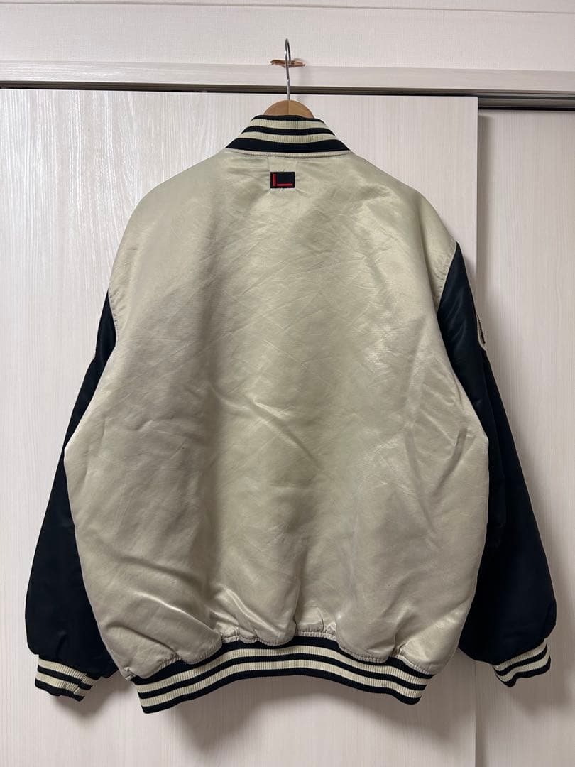 90s FUBU スタジャン　ゴールデンサイズ