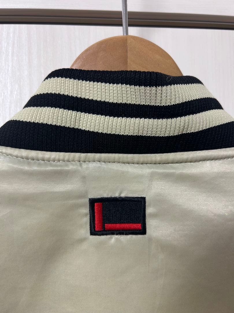 90s FUBU スタジャン　ゴールデンサイズ