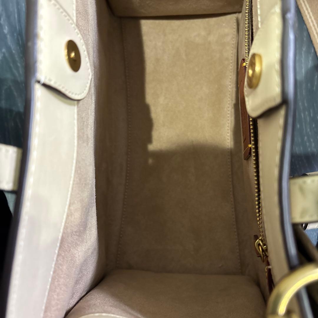 COACH ベージュ トートバッグ