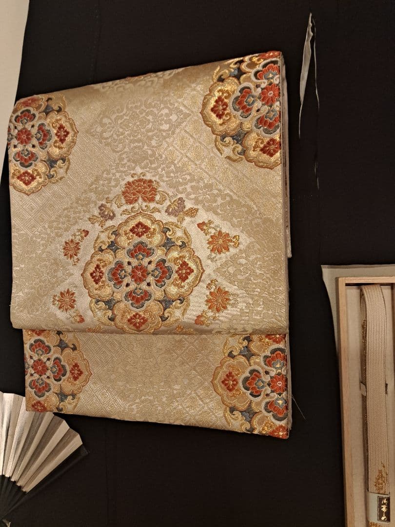 美品❇️後藤久美子ブランド　金彩刺繍　 黒留め袖　 比翼仕立て　フルセット