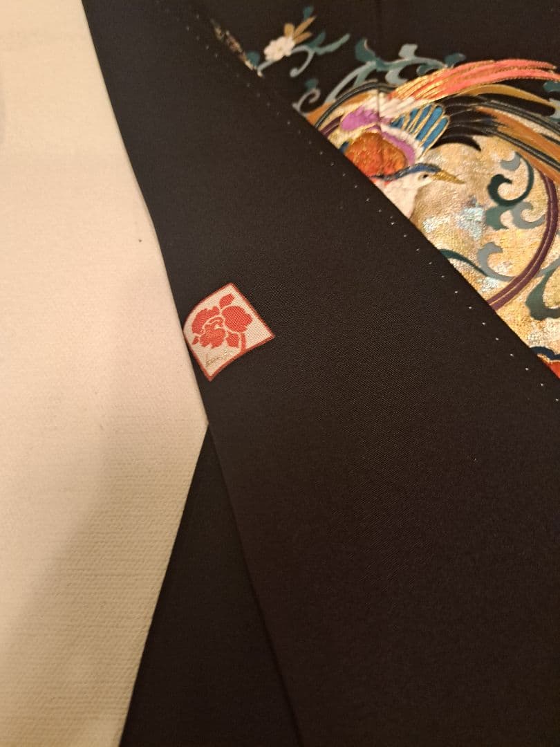 美品❇️後藤久美子ブランド　金彩刺繍　 黒留め袖　 比翼仕立て　フルセット