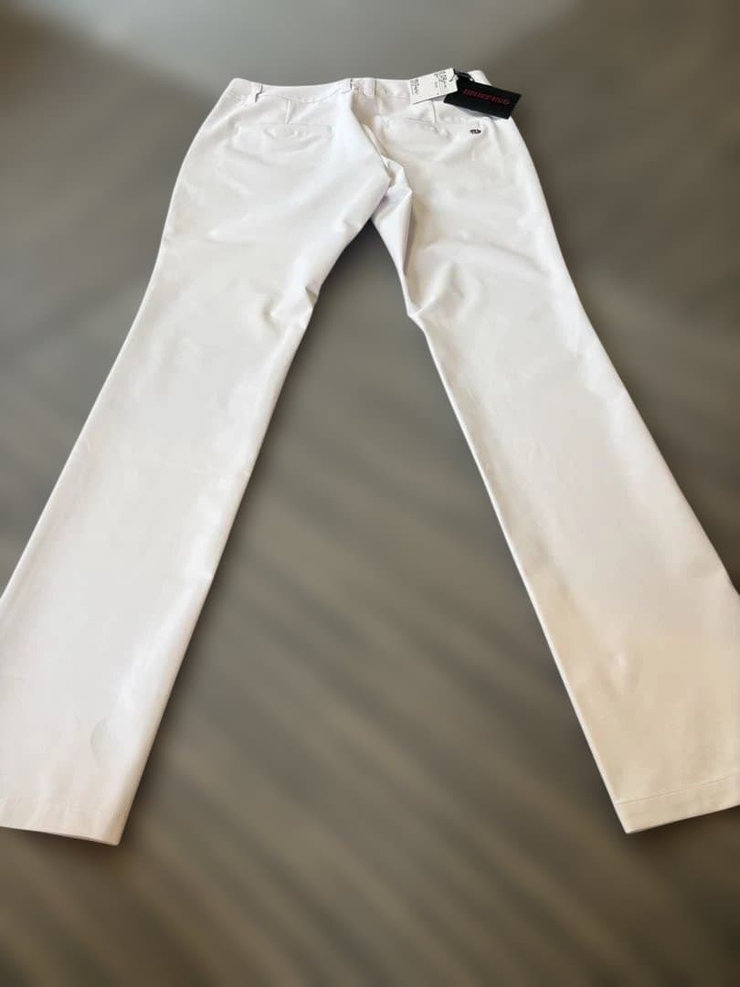 BRIEFING サマーベイシックパンツ　白レディース