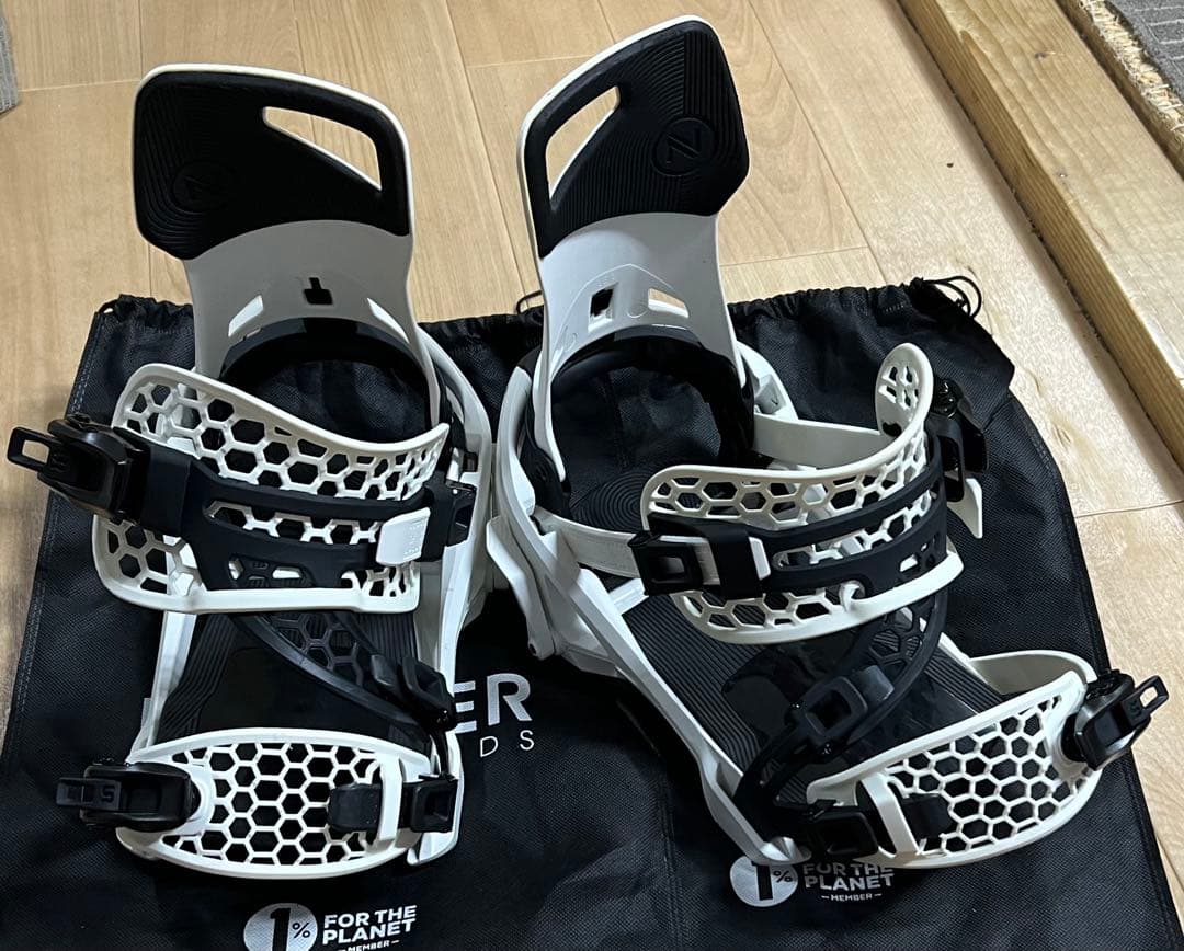 NIDECKER SUPERMATIC BINDINGS Lサイズ 白 箱あり