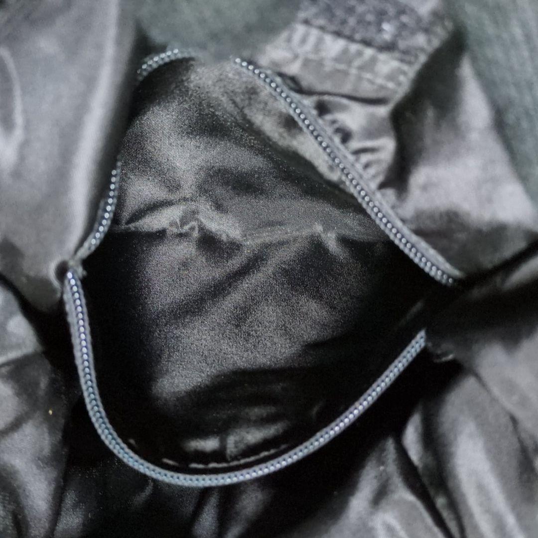 希少 PRADA プラスチックハンドル ナイロン ワンショルダーバッグ ブラック