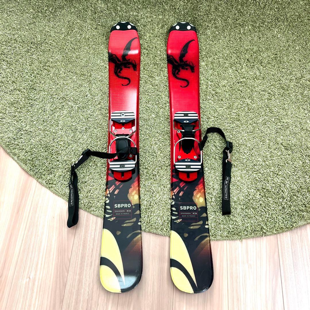 良好　ショートスキー SALOMON SBPRO 99cm 最上位モデル　箱付き