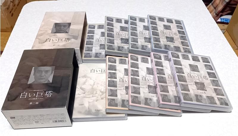 白い巨塔 第一部 第二部 DVD-BOX 唐沢寿明 江口洋介 黒木瞳 名作ドラマ
