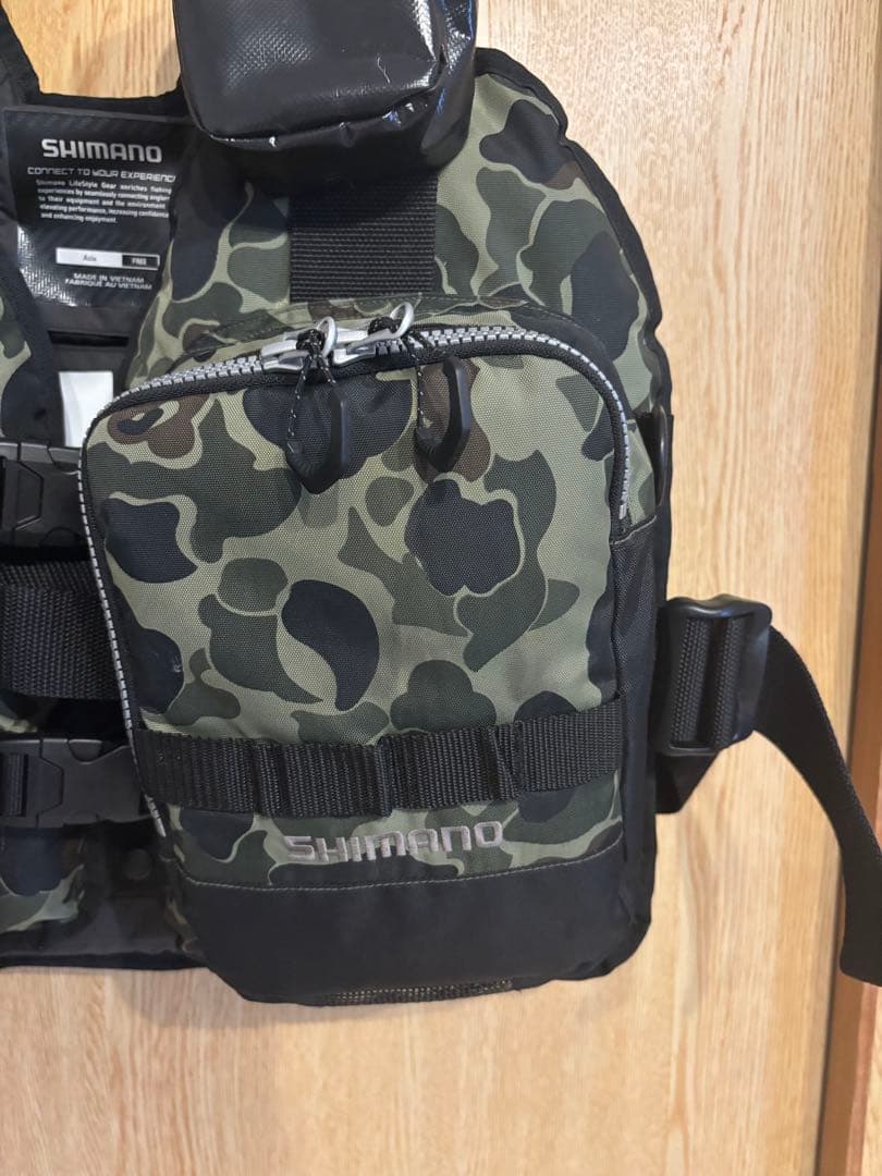 シマノ XEFO ゲームベスト VF-278R カモ 迷彩 フローティングベスト