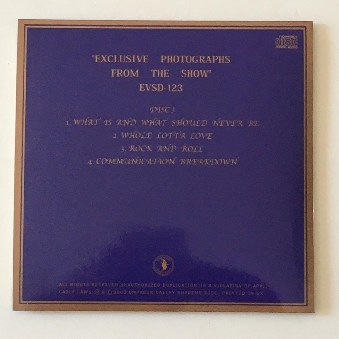 ゆ*き様 限定ボックス レッド・ツェッペリン Best For Hard'n'