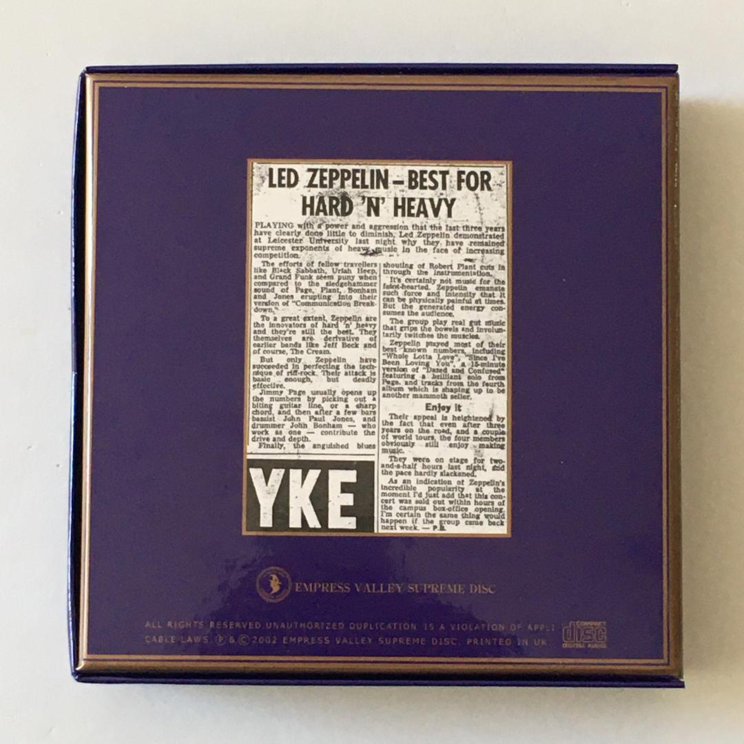 ゆ*き様 限定ボックス レッド・ツェッペリン Best For Hard'n'