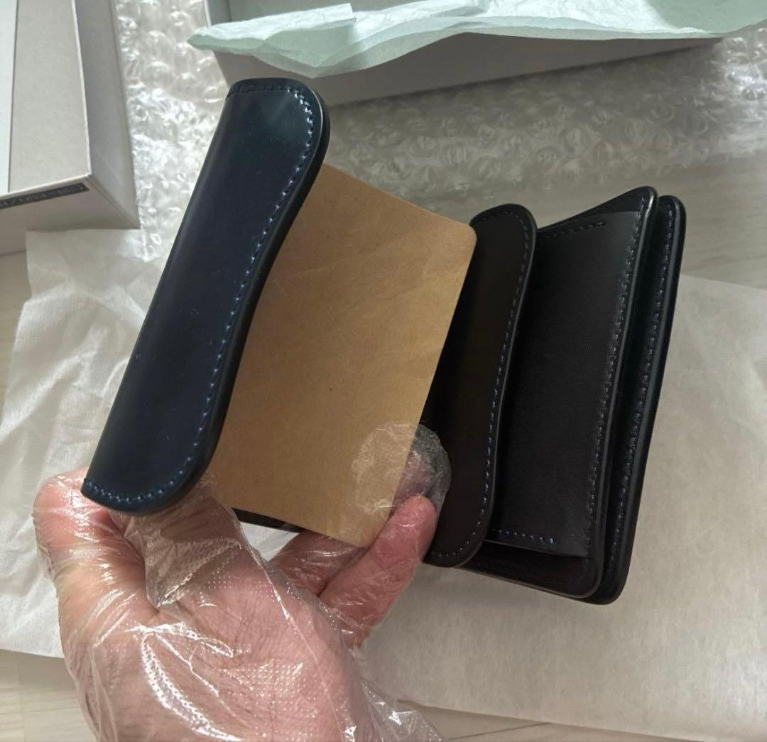 【新品】ワイルドスワンズ シェルコードバン インテンスブルー イーノeno