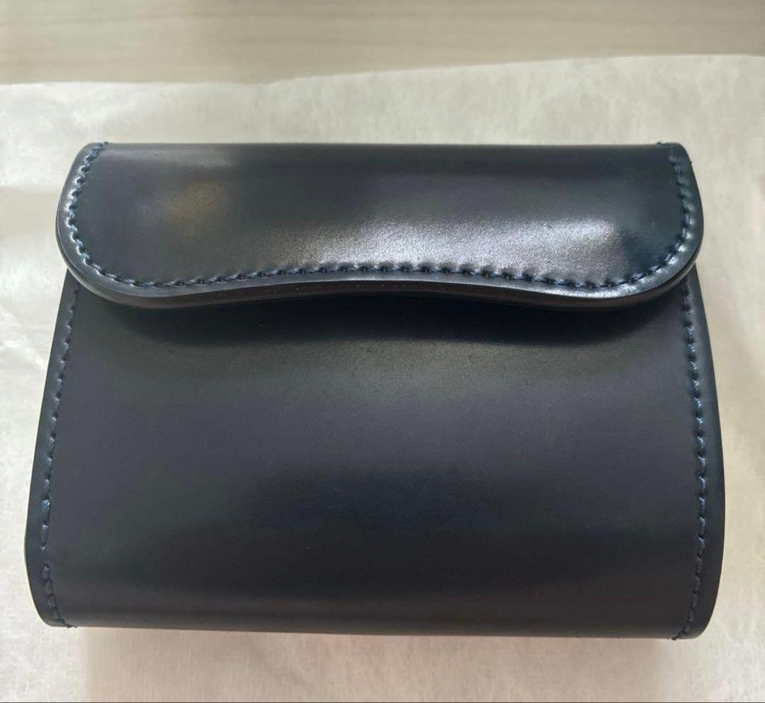 【新品】ワイルドスワンズ シェルコードバン インテンスブルー イーノeno