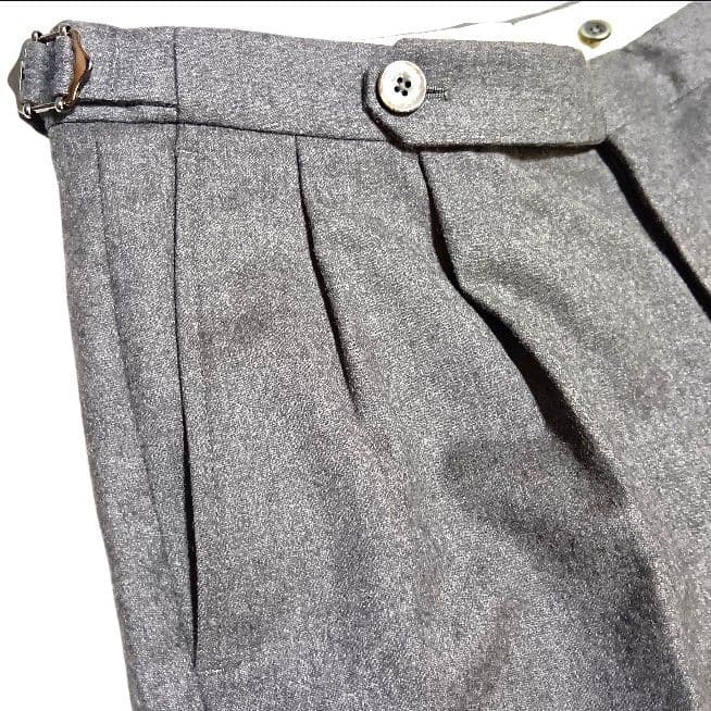 GTA Herrick エリック 48 ウール フランネル サイドアジャスター