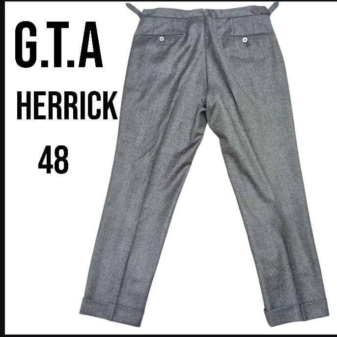 GTA Herrick エリック 48 ウール フランネル サイドアジャスター
