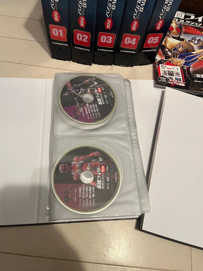 デアゴスティーニ　仮面ライダー　DVDコレクション　平成編　大量まとめセット