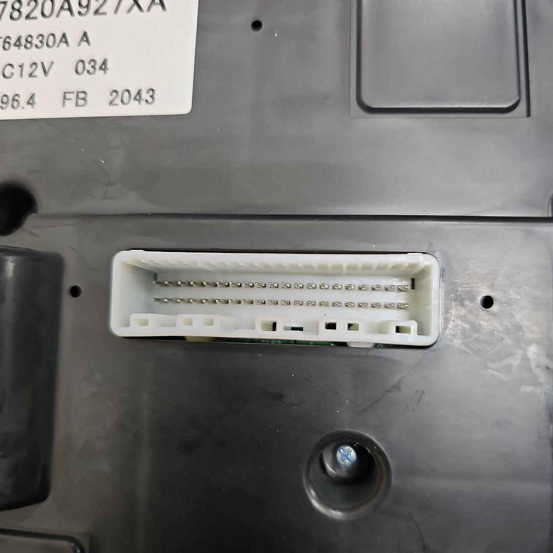 H27年 三菱 ekカスタム B11W オーディオエアコンスイッチパネル