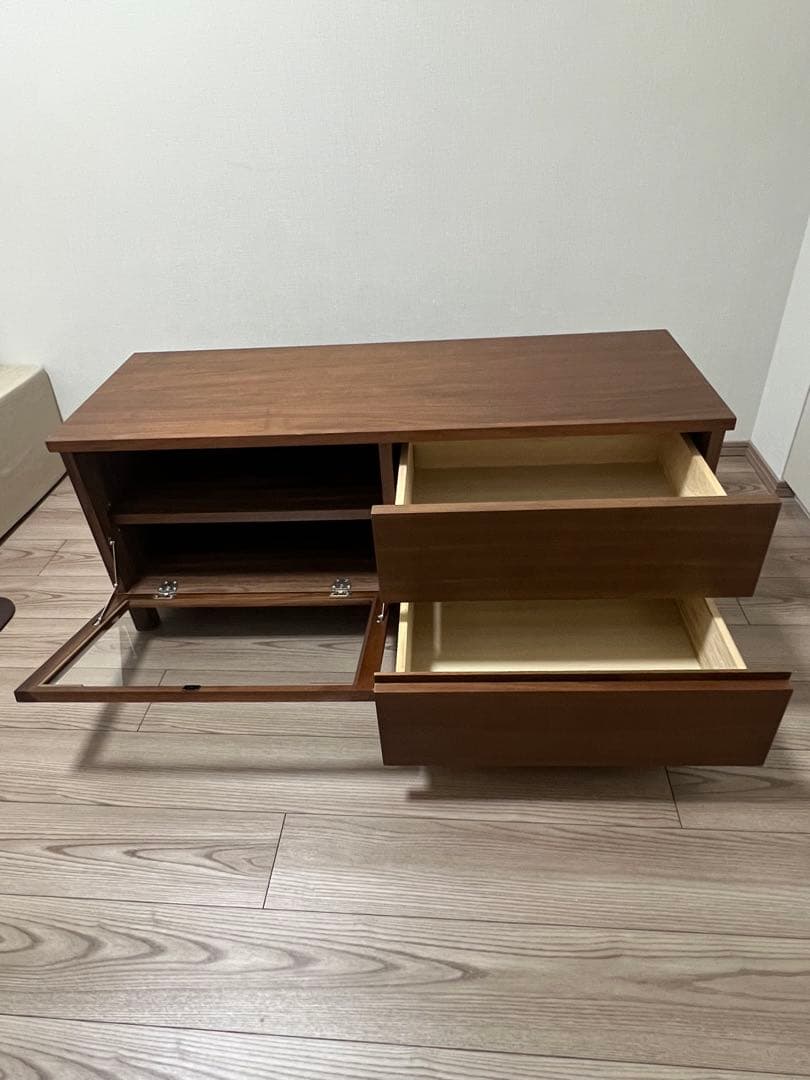 【SALE中】無印良品 テレビ台 テレビボード ウォールナット 幅110cm