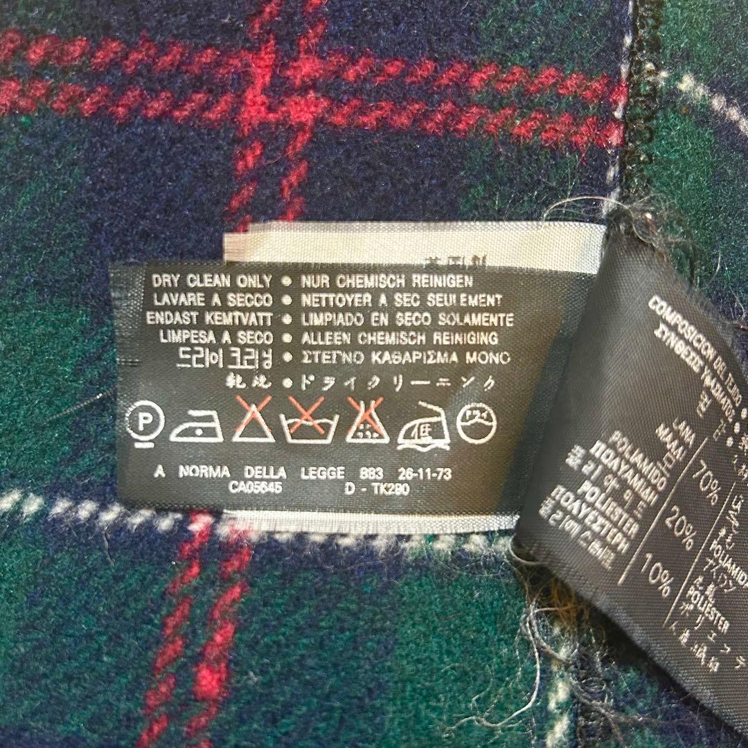 GLOVERALL グローバーオール ダッフルコート チェック柄