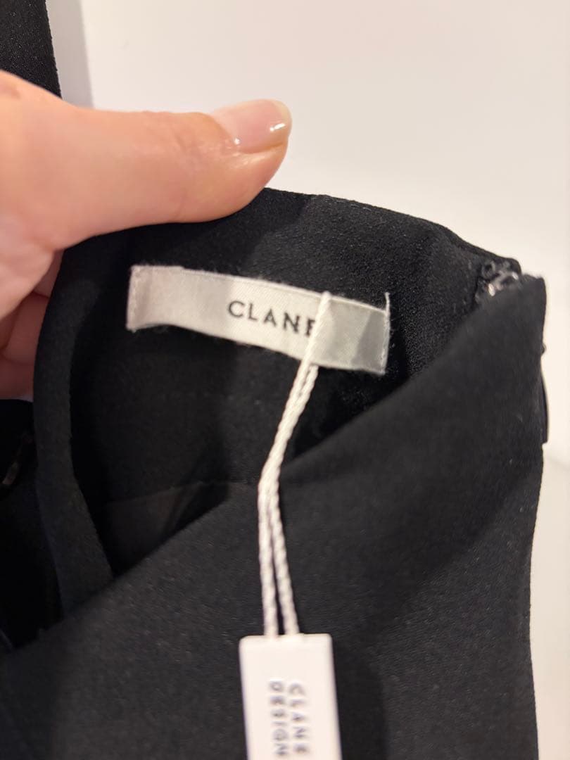 新品未使用　CLANE HIGH WAIST SUSPENDER PANTS