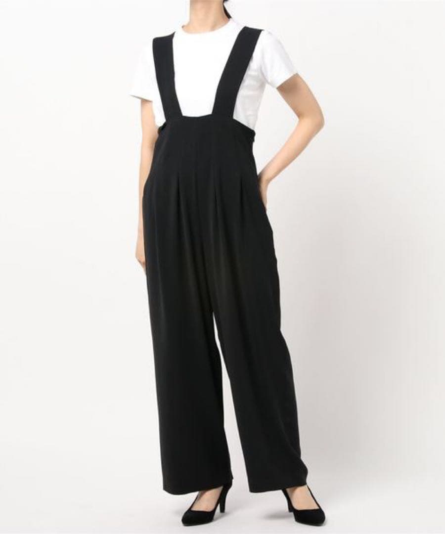 新品未使用　CLANE HIGH WAIST SUSPENDER PANTS